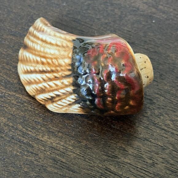 VTG Wild Turkey Austin Nichols Bourbon Bottle Stopper Cork Bird Wing No BOTTLE - Picture 3 of 8